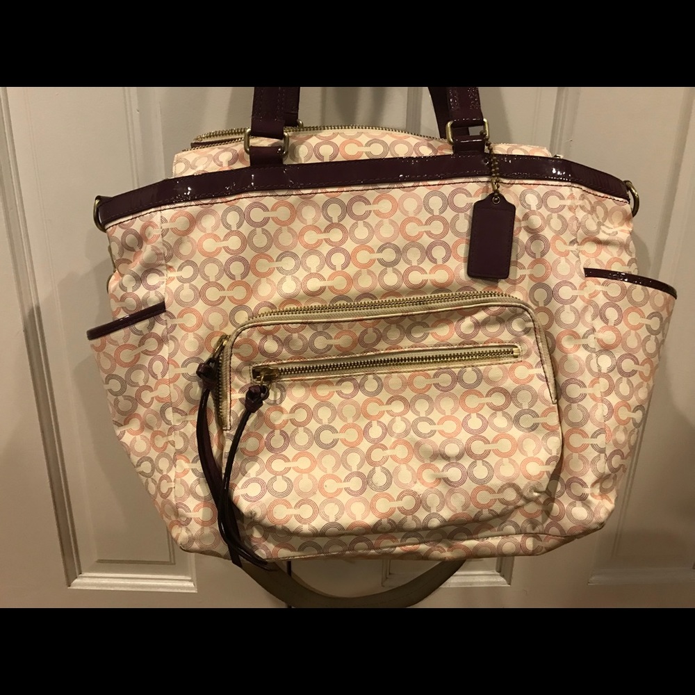 Coach diaper bag